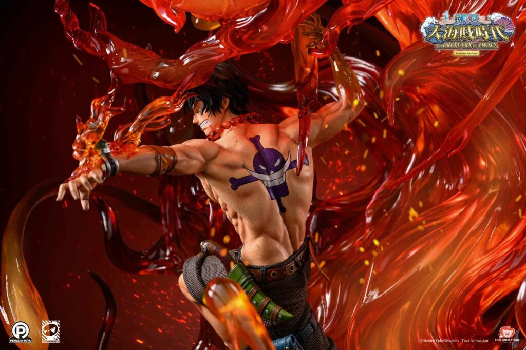 One Piece - Portgas D. Ace VS Blackbeard Marshall D. Teach by Penguin Toys Studio