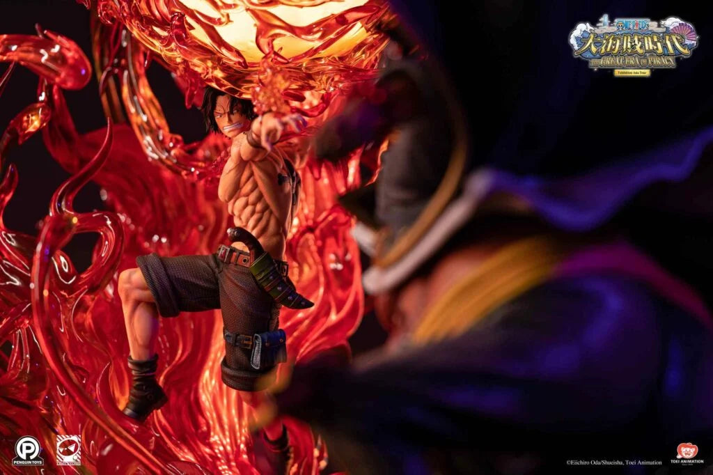 One Piece - Portgas D. Ace VS Blackbeard Marshall D. Teach by Penguin Toys Studio