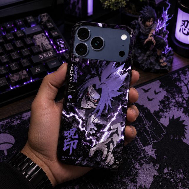 Naruto - Sasuke Curse Mark Anime Phone Case
