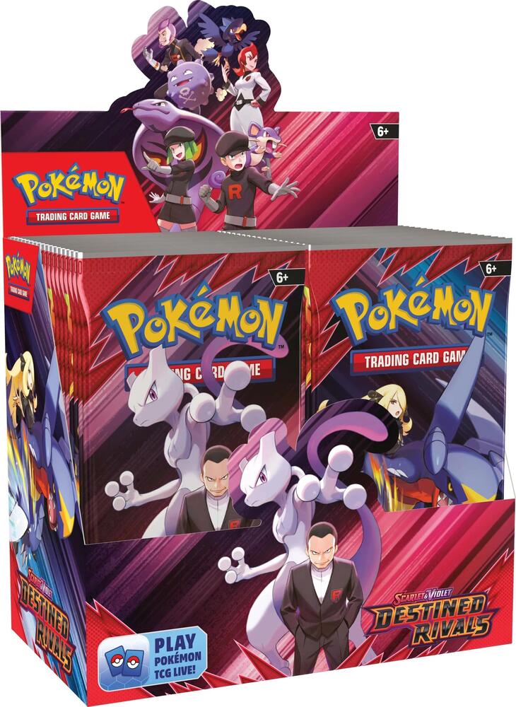 Pokémon TCG: Scarlet & Violet - Destined Rivals Booster Box (English, 36 Packs)
