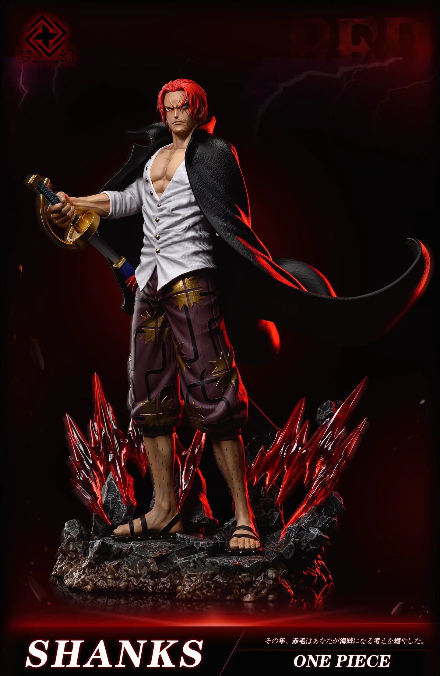 One Piece - Red hair Shanks by Dream Studio