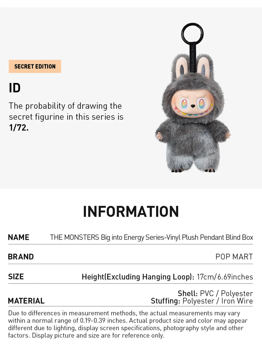 Pop Mart Labubu "Big Into Energy"- Mystery Box