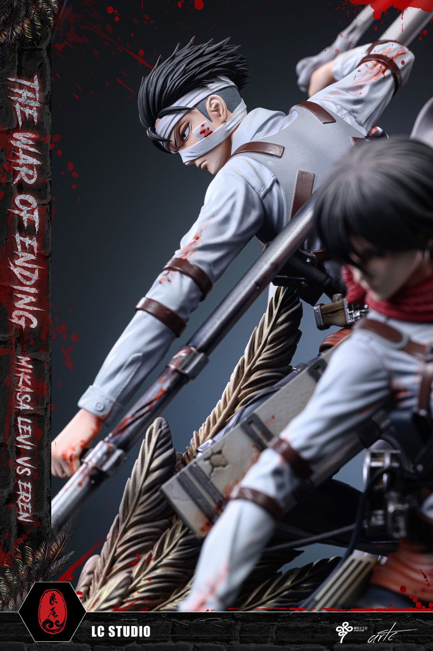 ATTACK ON TITAN - LC Studio Mikasa & Levi VS The Founding Titan