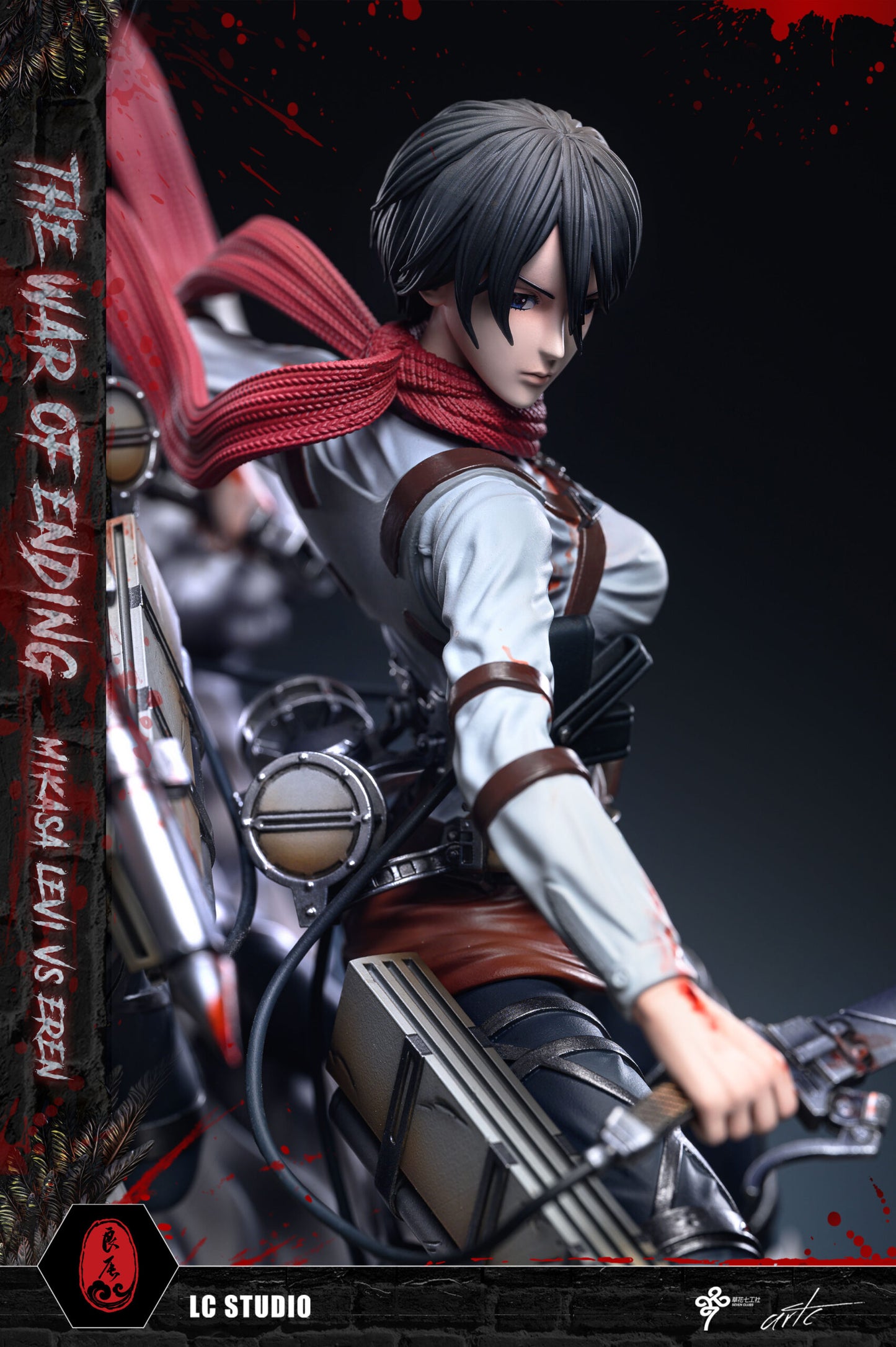 ATTACK ON TITAN - LC Studio Mikasa & Levi VS The Founding Titan
