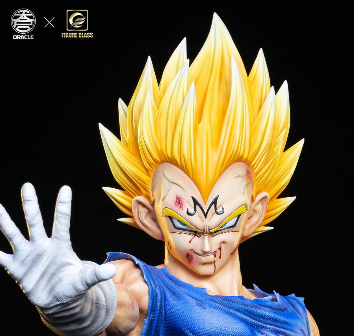 Figure Class x Oracle Majin Vegeta 1/4 resin statue extra head and hand
