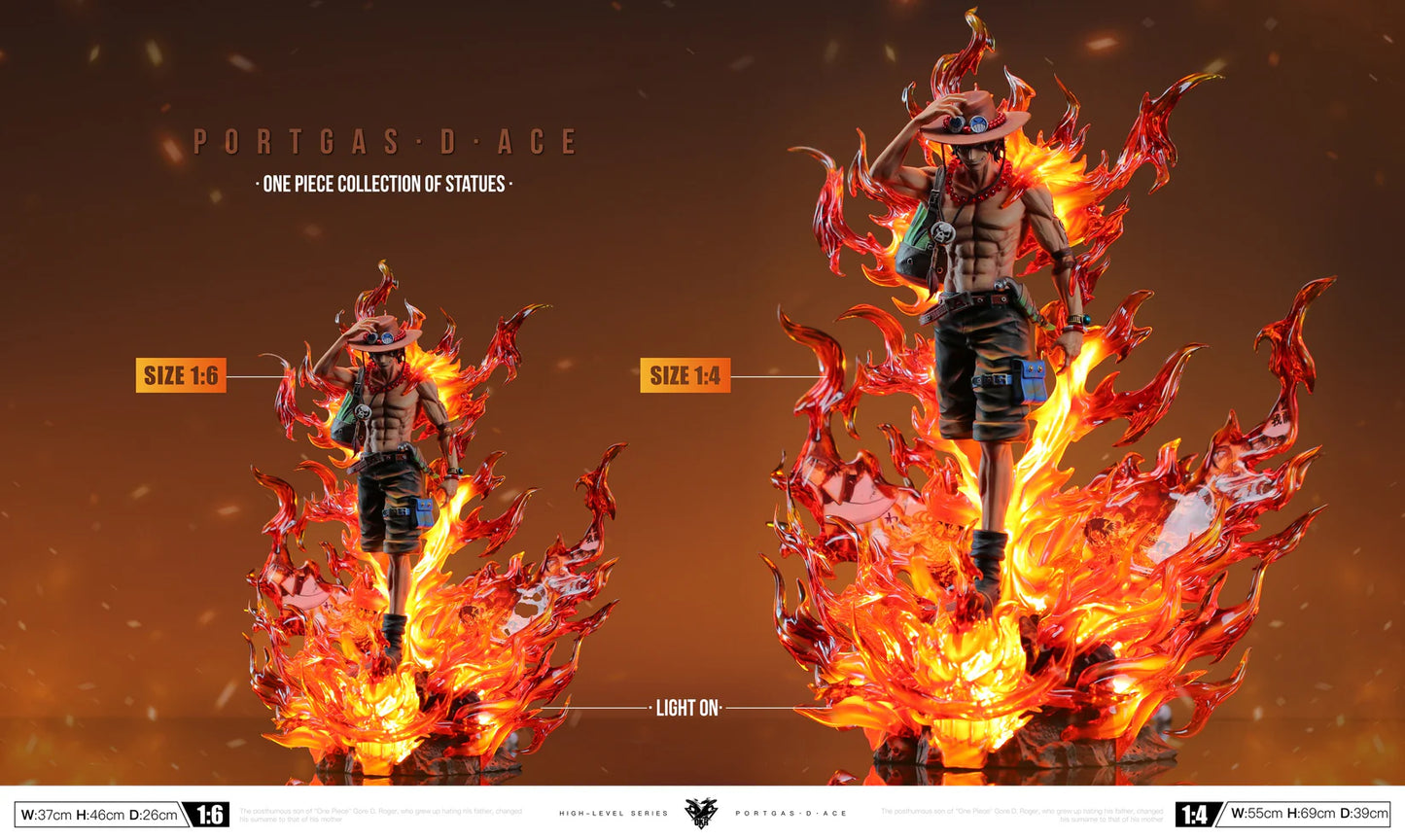 One Piece - OKR Studio Portgas D Ace