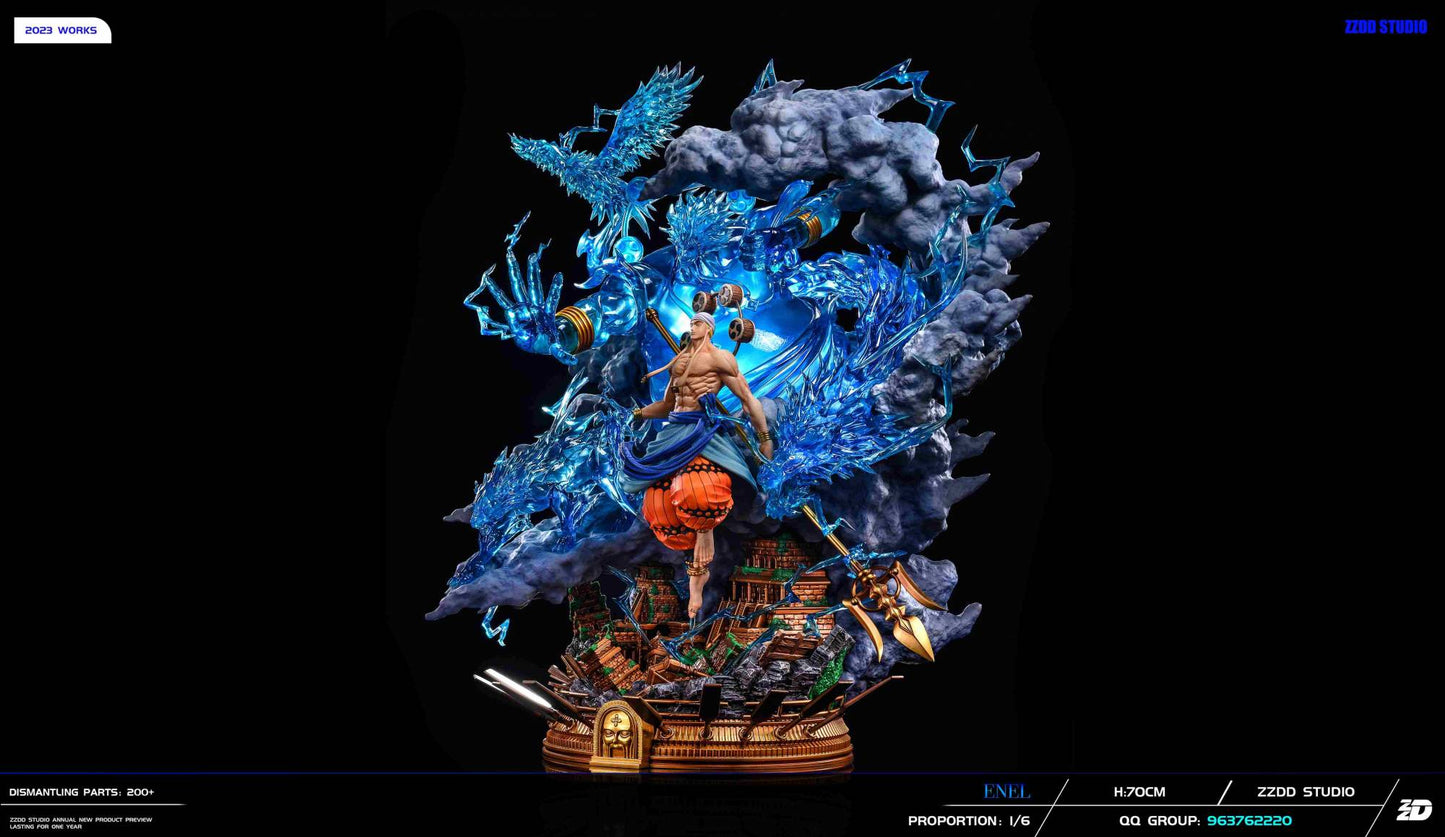 One Piece - ENEL THE GOD OF THUNDER BY ZZDD Studio