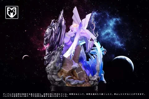 Pokemon -Dialga & Palkia with LED Resin Statue MFC Studios