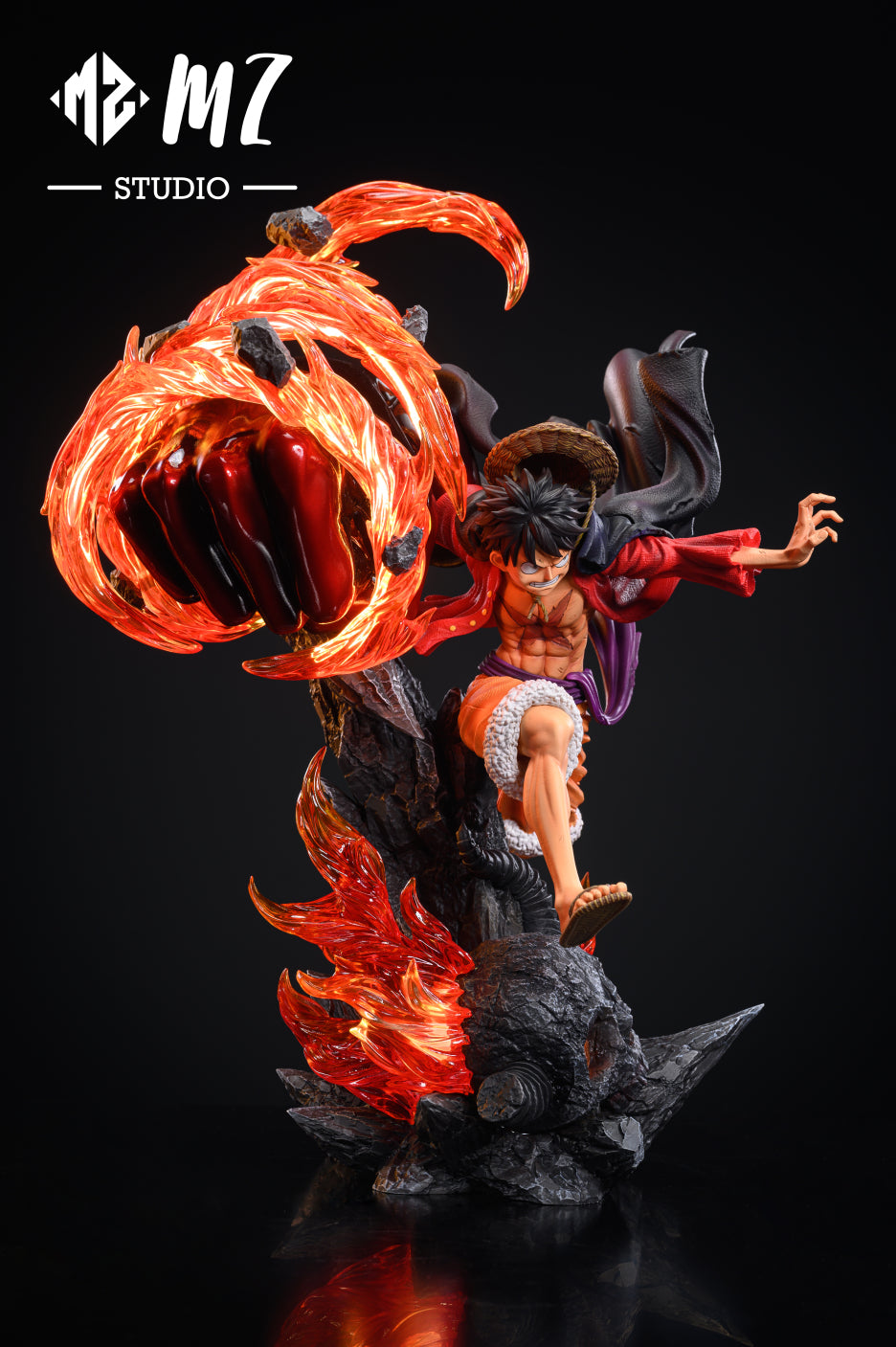One Piece - MZ Studio Three Flame Brothers Red Luffy