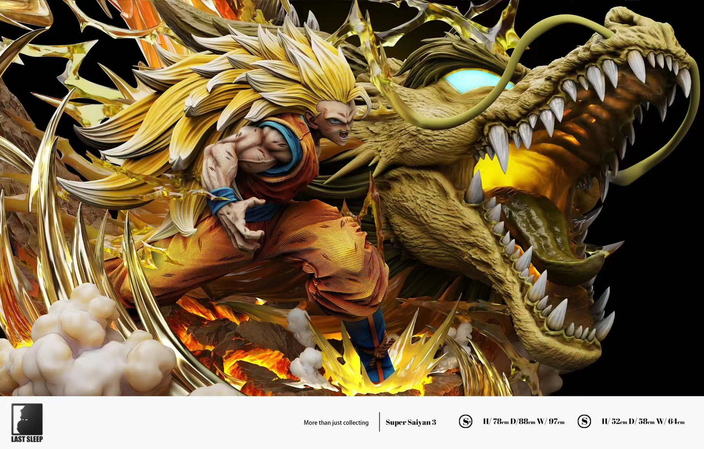 Dragon Ball - Last Sleep Studio Super Saiyan 3 Goku