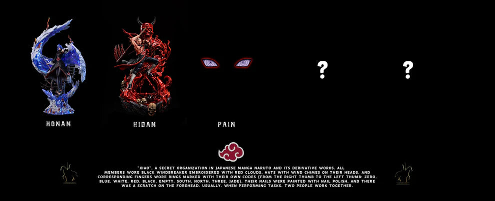 Naruto - QBL Studios Akatsuki Series Hidan