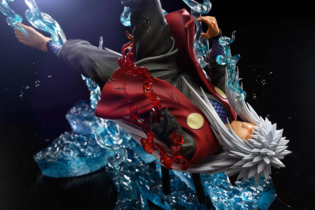 Naruto - Burning Ventus Studio Jiraiya Falling Into the Sea