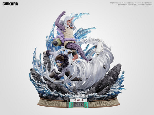Naruto - Chikara Studio Naruto Inuzuka Kiba VS Sakon and Ukon