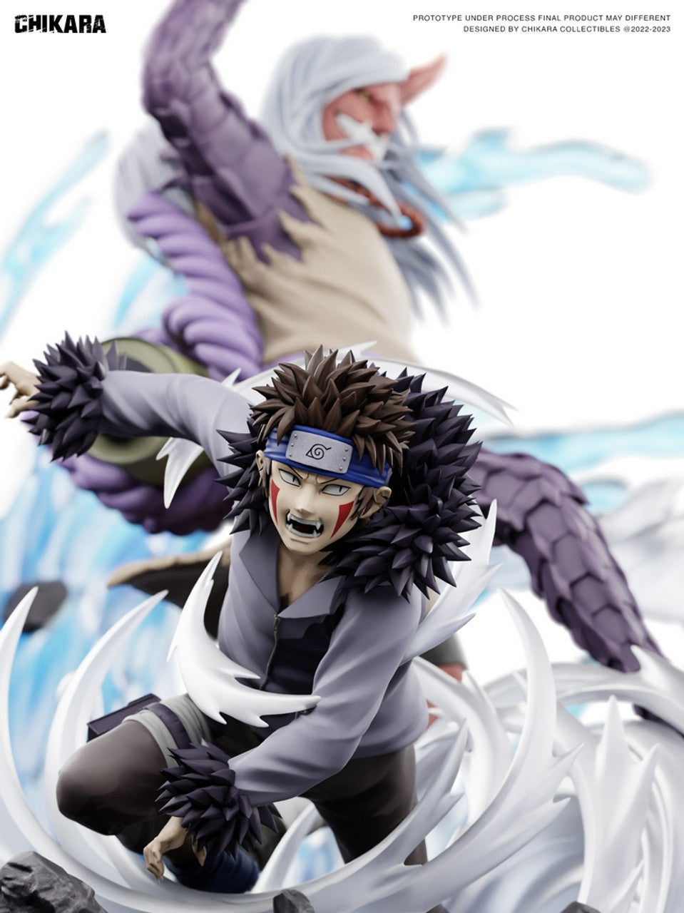 Naruto - Chikara Studio Naruto Inuzuka Kiba VS Sakon and Ukon