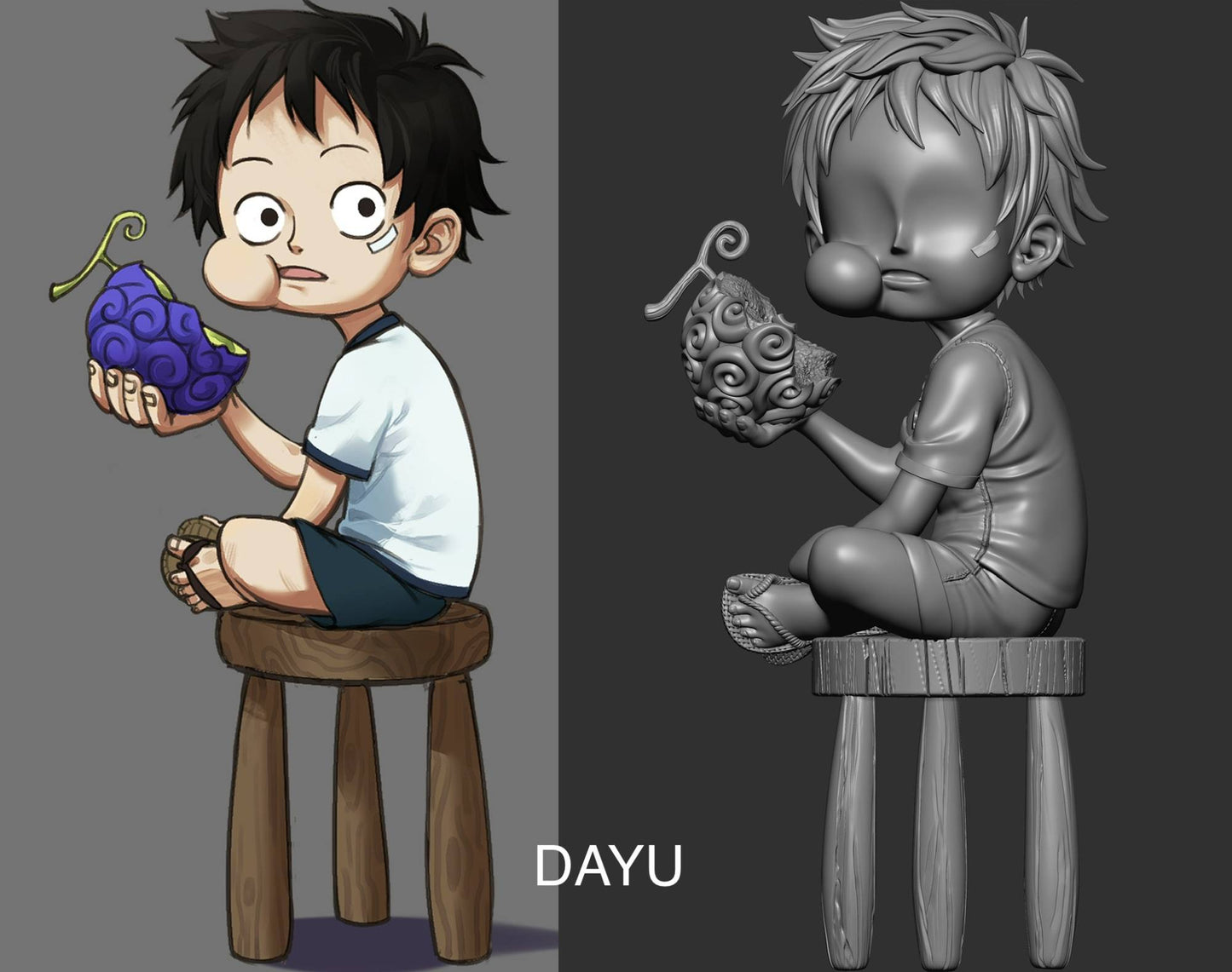 One Piece - DAYU Studio Luffy vs Kaido