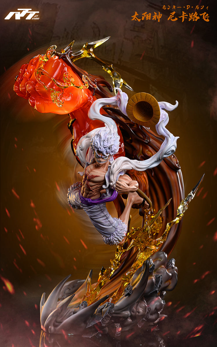 FIGURINE ANIME ONE Piece Sun God Nika Monkey D Luffy Gear 5 PVC statue FIGURINE ANIME ONE Piece Sun God Nika Monkey D Luffy Gear 5 PVC statue