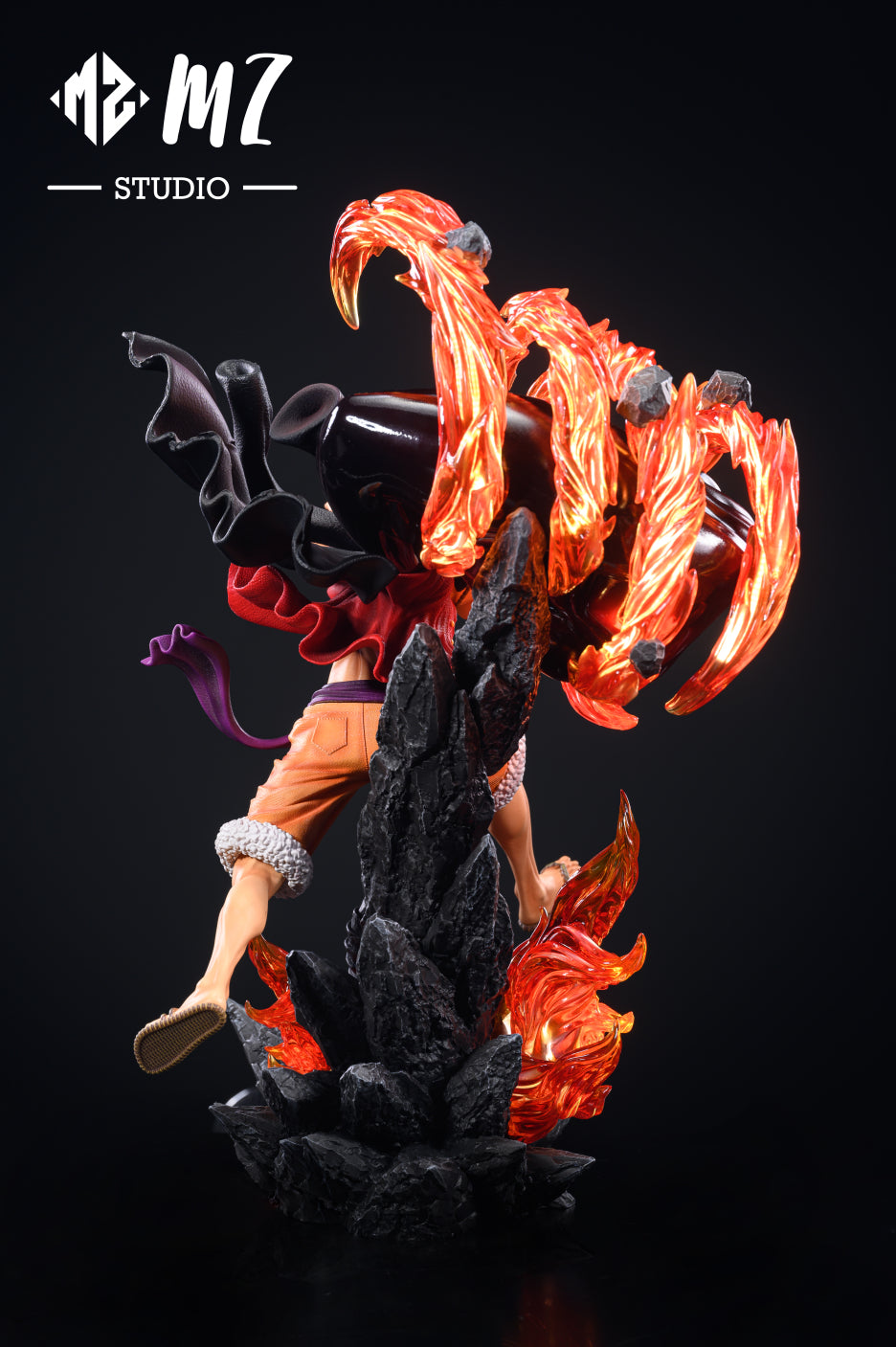 One Piece - MZ Studio Three Flame Brothers Red Luffy