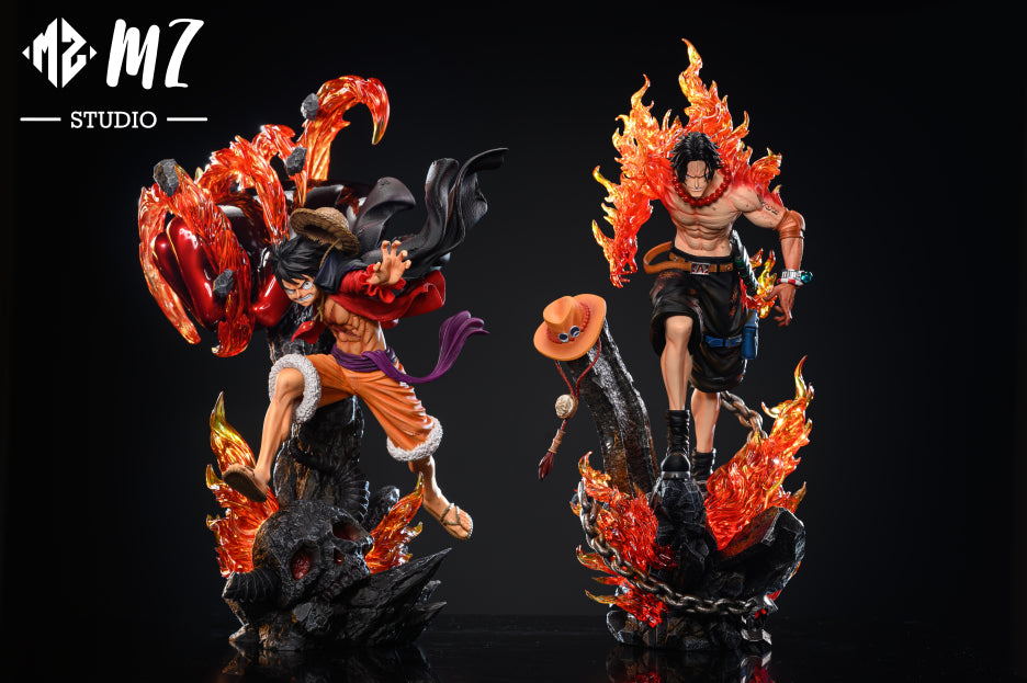 One Piece - MZ Studio Three Flame Brothers Red Luffy