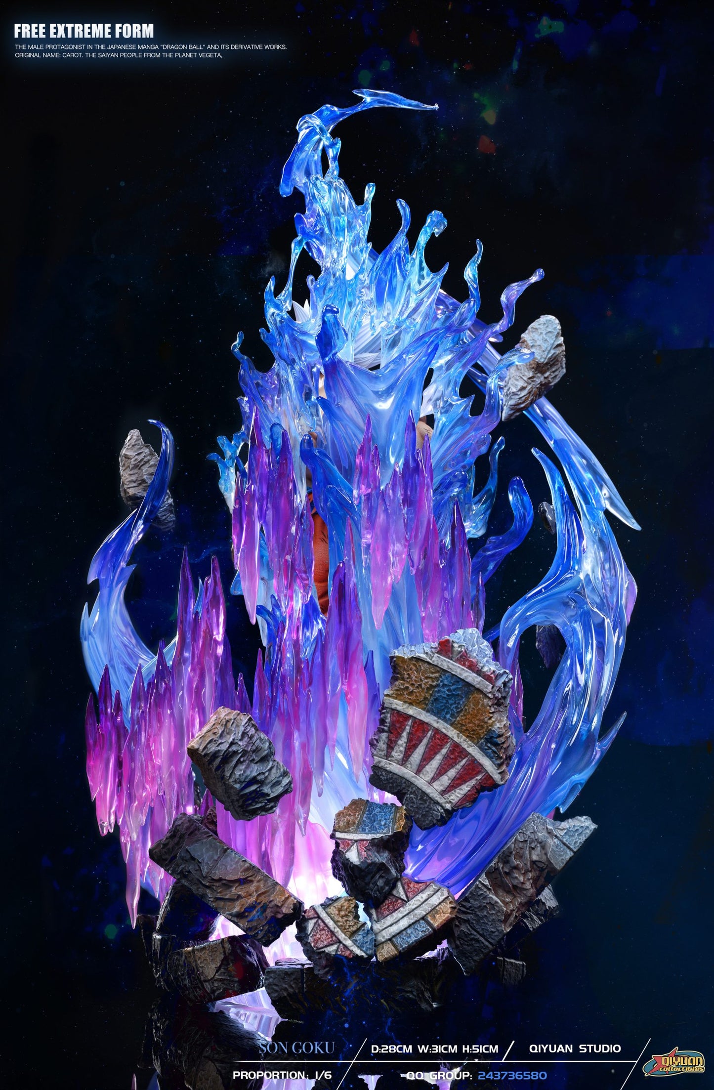 Dragon Ball - Qi Yuan Studio Ultra Instinct Son Goku