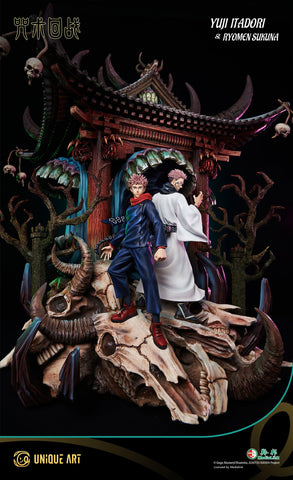 Jujutsu Kaisen - Licensed Yuji Itadori & Ryomen Sukuna by Unique Art Studios