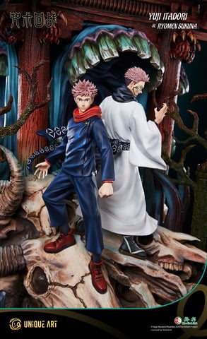 Jujutsu Kaisen - Licensed Yuji Itadori & Ryomen Sukuna by Unique Art Studios