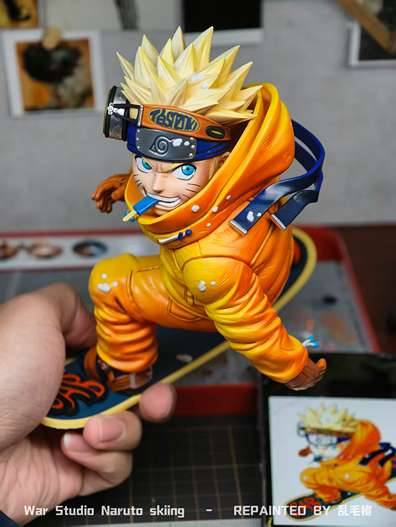 War Studio Uzumaki Naruto resin statue