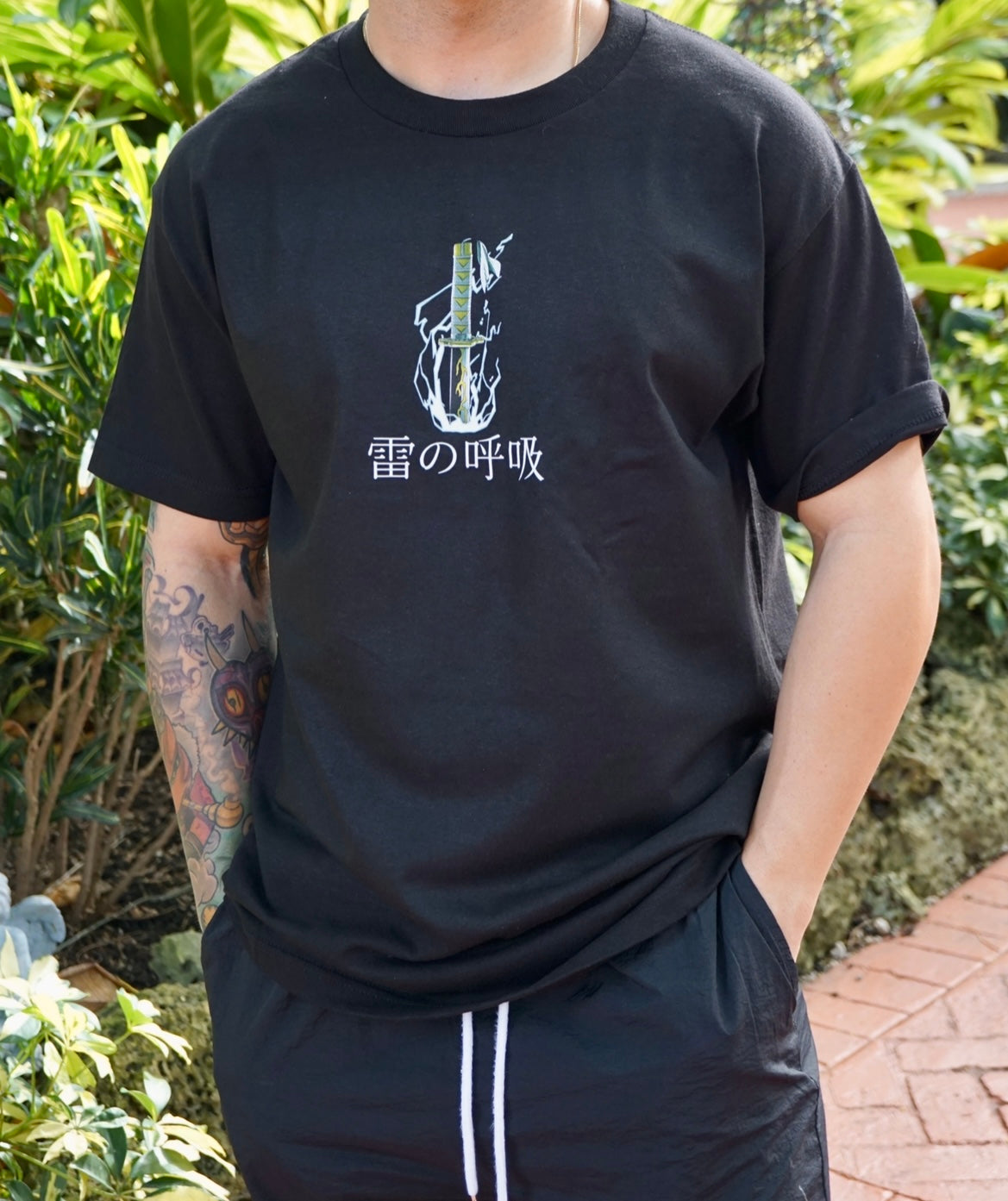 Demon Slayer - Zenitsu Thunder Breathing Anime Shirt - DaWeebStop