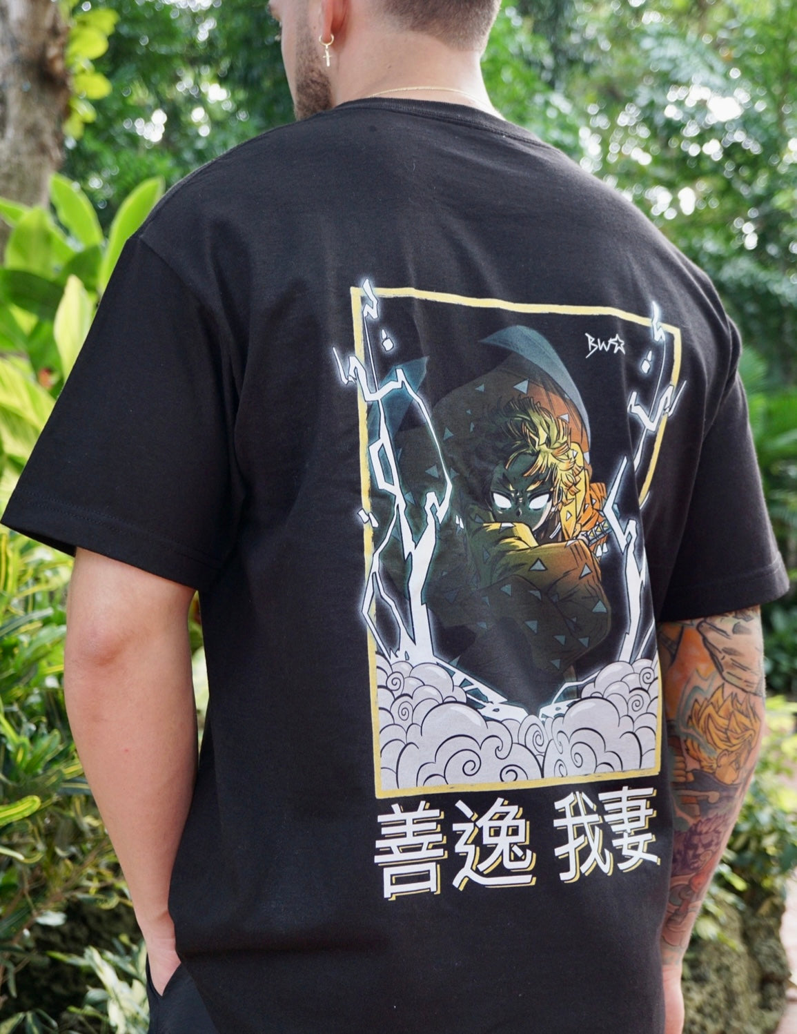 Demon Slayer - Zenitsu Thunder Breathing Anime Shirt - DaWeebStop