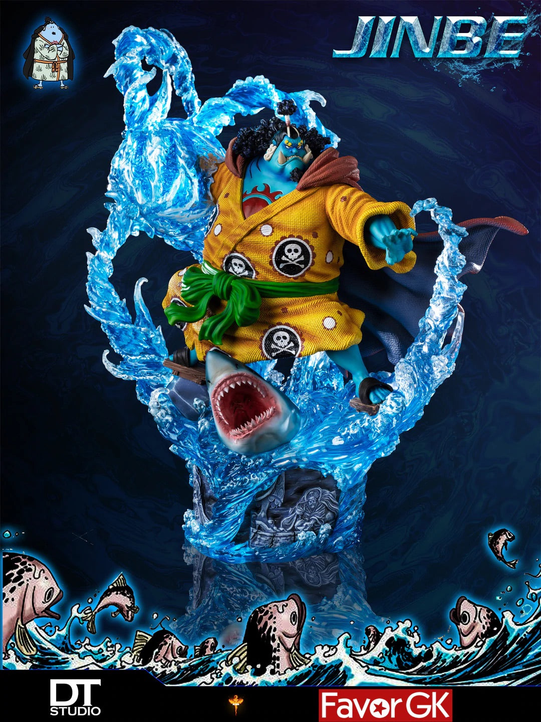 One Piece - DT-Studios Jinbe - DaWeebStop