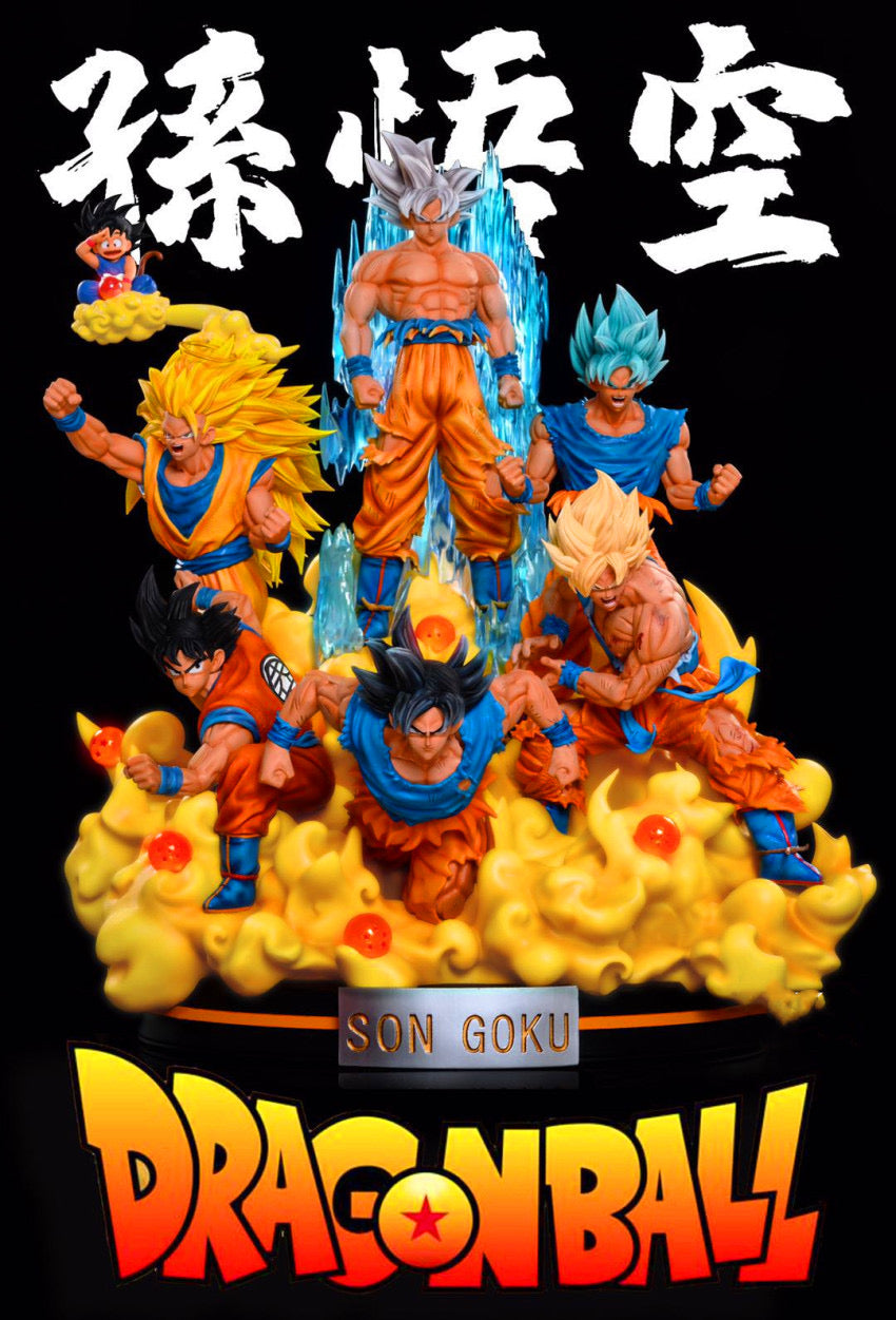 DBS Goku all forms - ZEN ANIMATION 's Ko-fi Shop