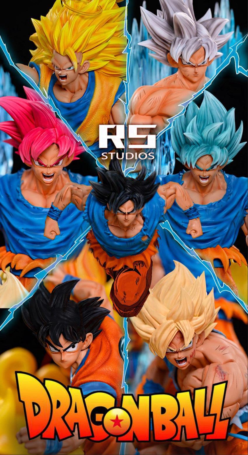 Dragon Ball - RS Studio Son Goku All Forms - DaWeebStop