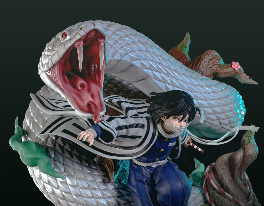Demon Slayer - Magic Cube Studio Serpent Pillar Iguro Obanai - DaWeebStop