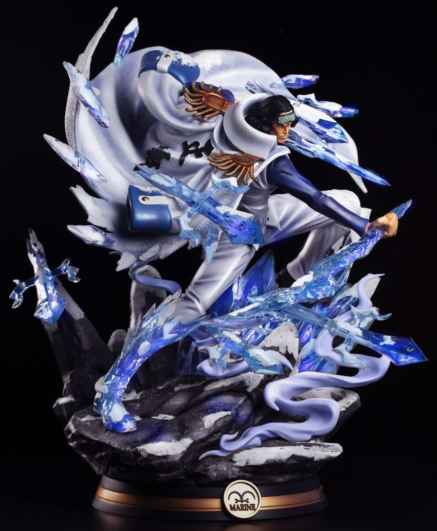 One Piece - TJ Studios X Burning Wind Studio - Aokiji - DaWeebStop