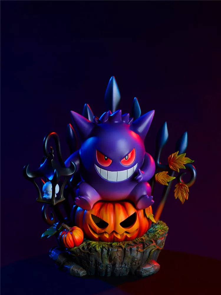 Pokemon - Moon Shadow Studios Halloween Gengar and Litwick - DaWeebStop