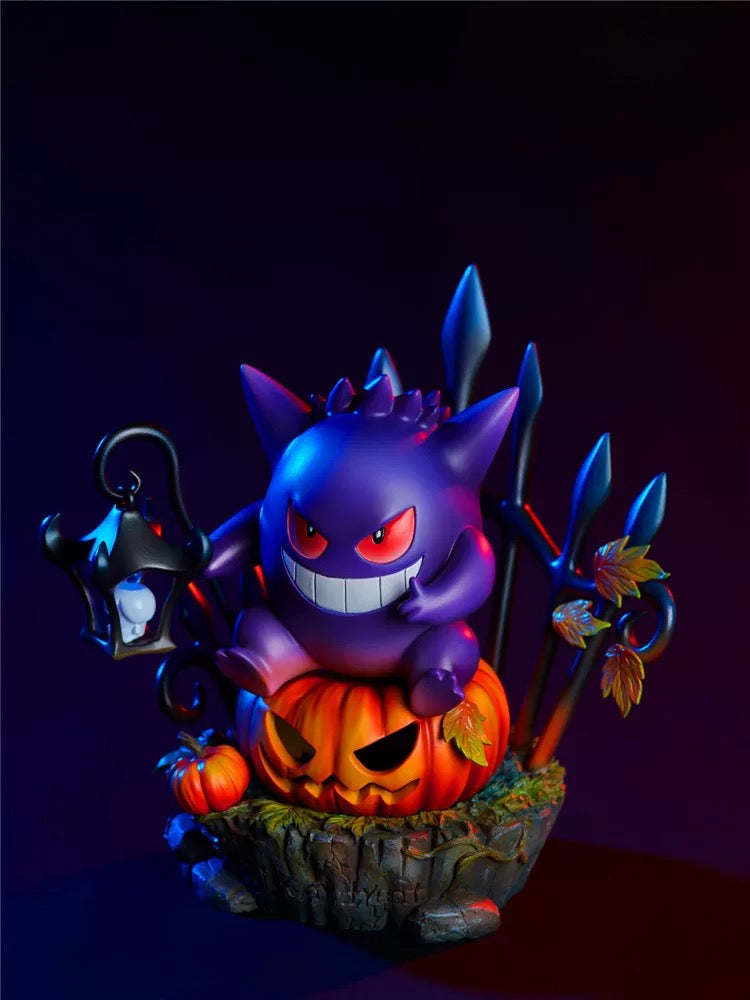 Pokemon - Moon Shadow Studios Halloween Gengar and Litwick - DaWeebStop