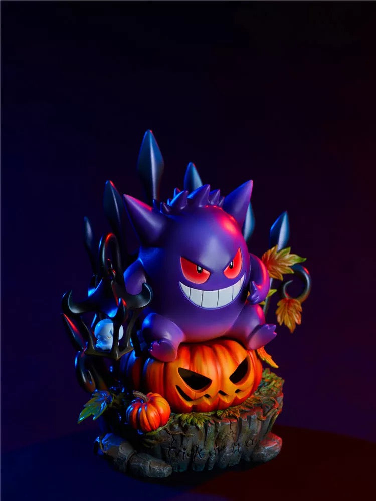 Pokemon - Moon Shadow Studios Halloween Gengar and Litwick - DaWeebStop