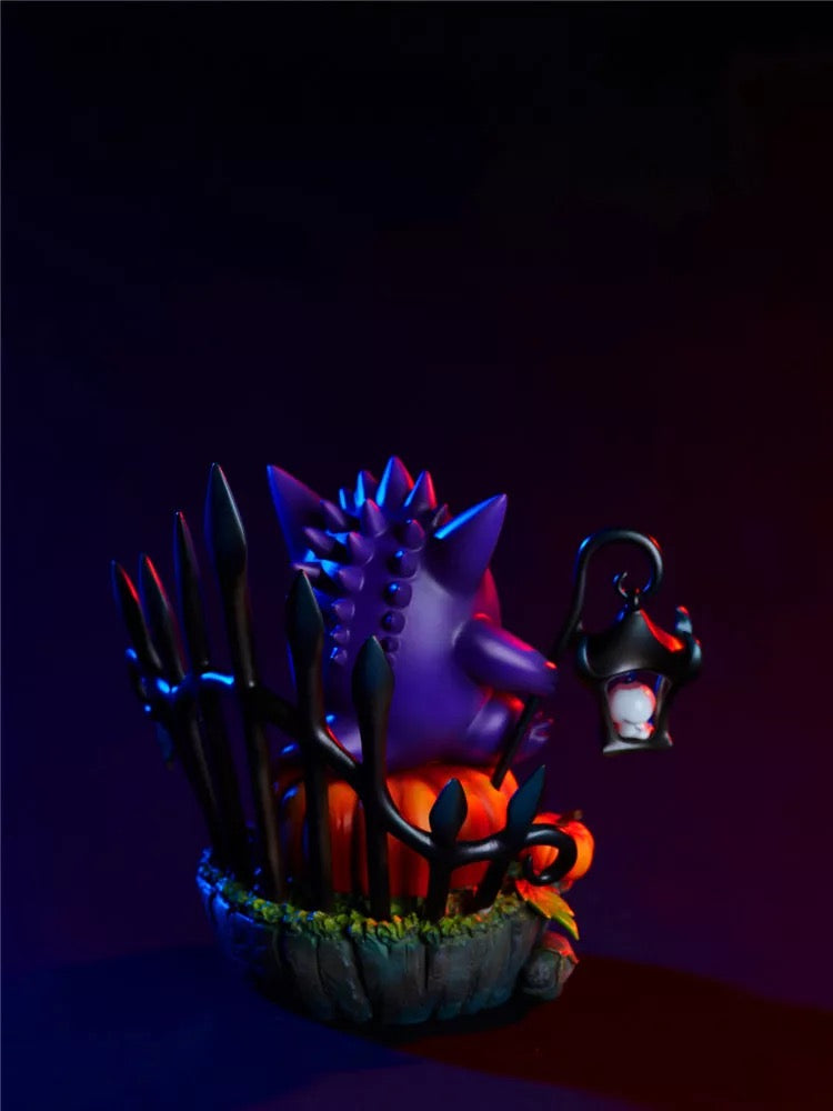 Pokemon - Moon Shadow Studios Halloween Gengar and Litwick - DaWeebStop