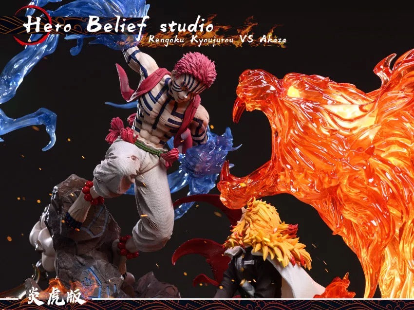 Demon Slayer - Hero Belief Studios Rengoku vs Akaza - DaWeebStop