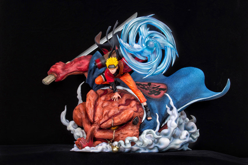 Naruto - Uzumaki Naruto & Gamabunta - DaWeebStop