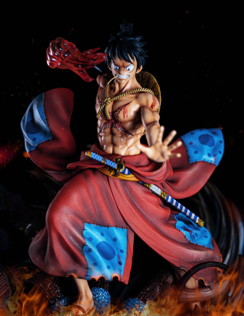 One Piece - Luffy & Kaido - DaWeebStop