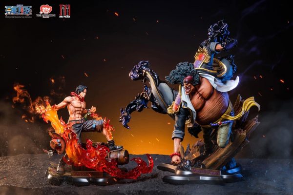 One Piece - Jimei Palace Ace vs Blackbeard
