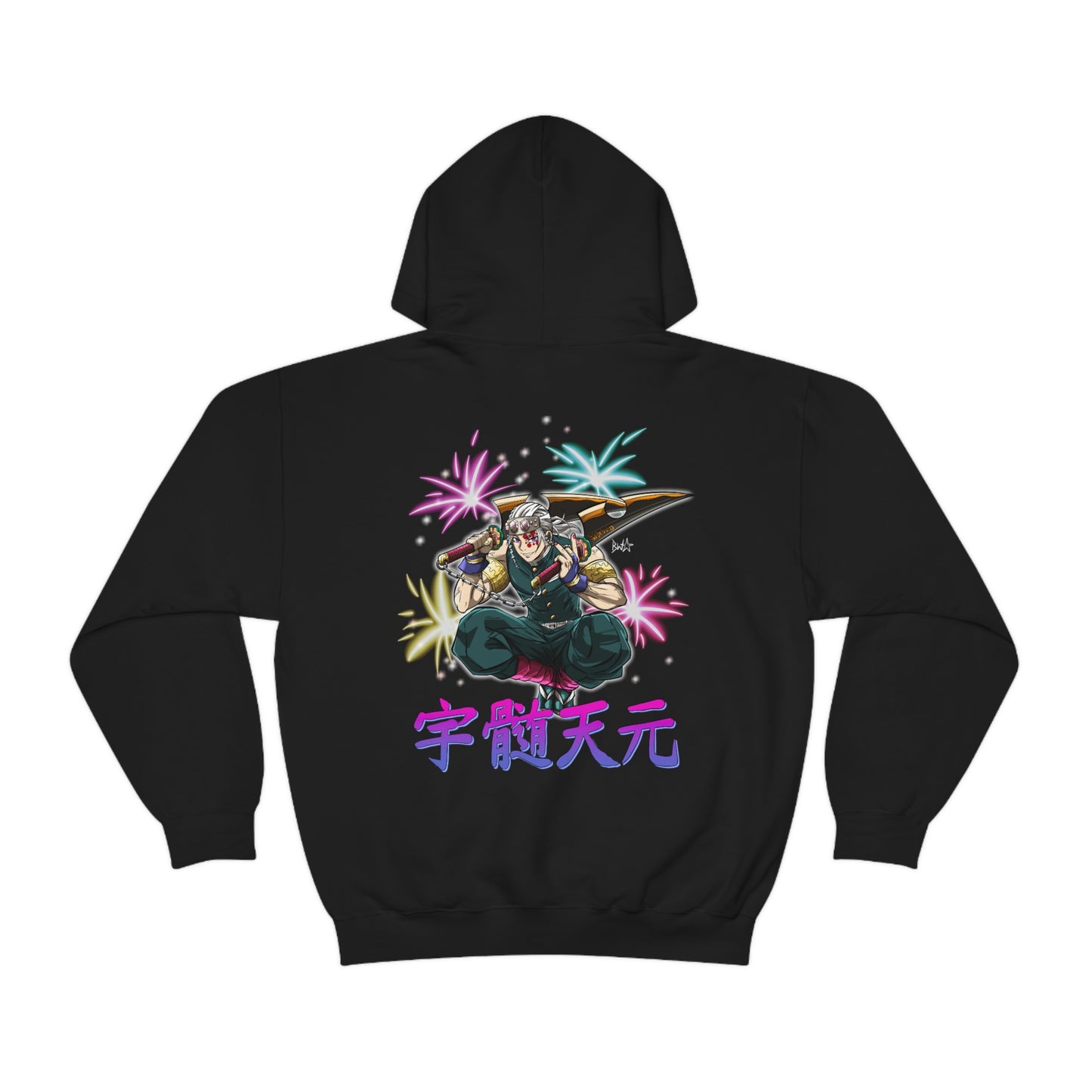 Uzui Tengen Premium Graphic Hoodie - "Sound Breathing"