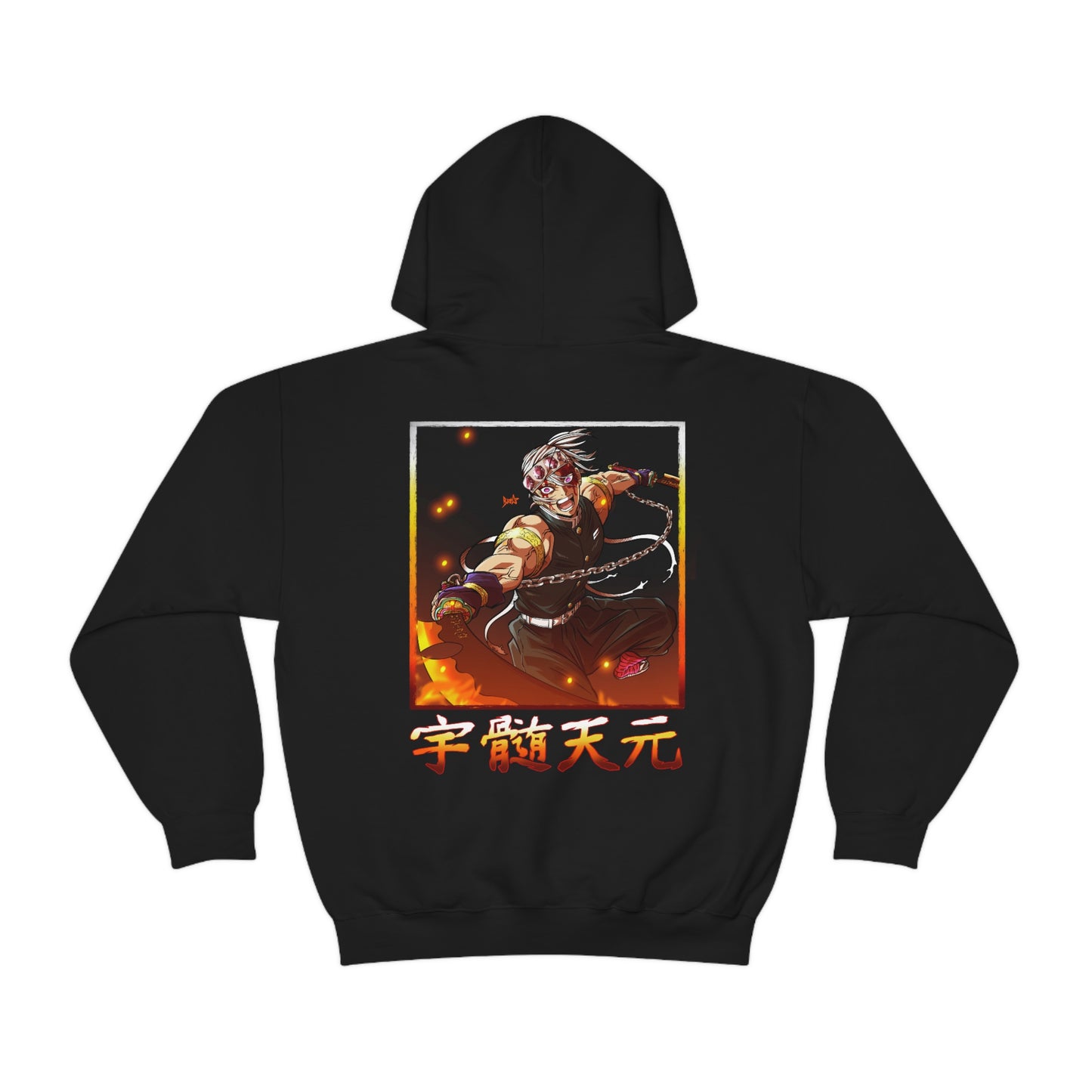 Uzui Tengen Premium Graphic Hoodie - "Double Blades"