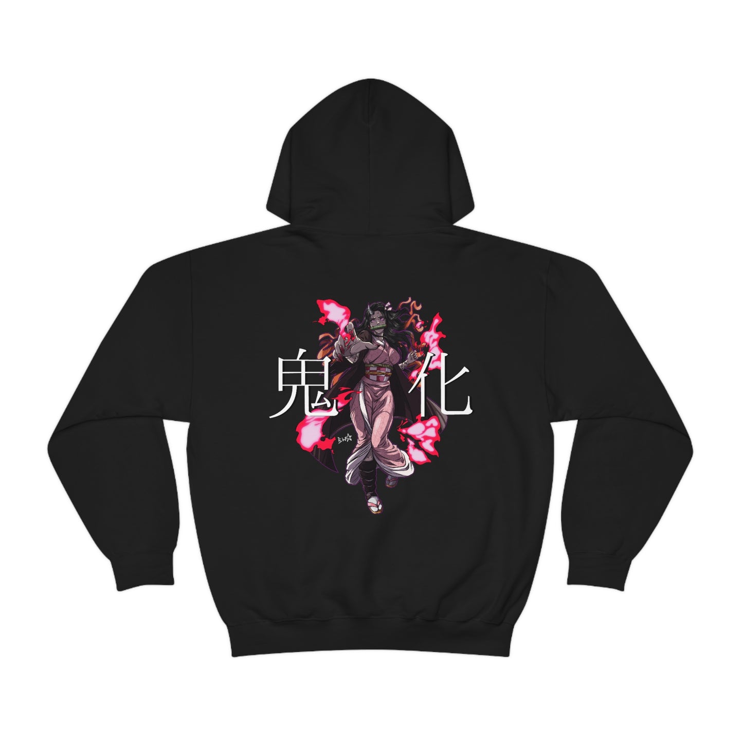 Kamado Nezuko Premium Hoodie - "Pink Flames"