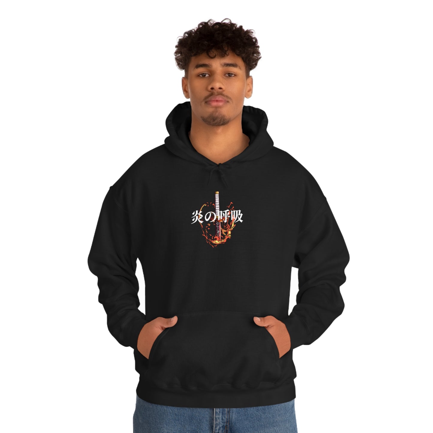 Kyojuro Rengoku Premium Hoodie - "Set Your Heart Ablaze"