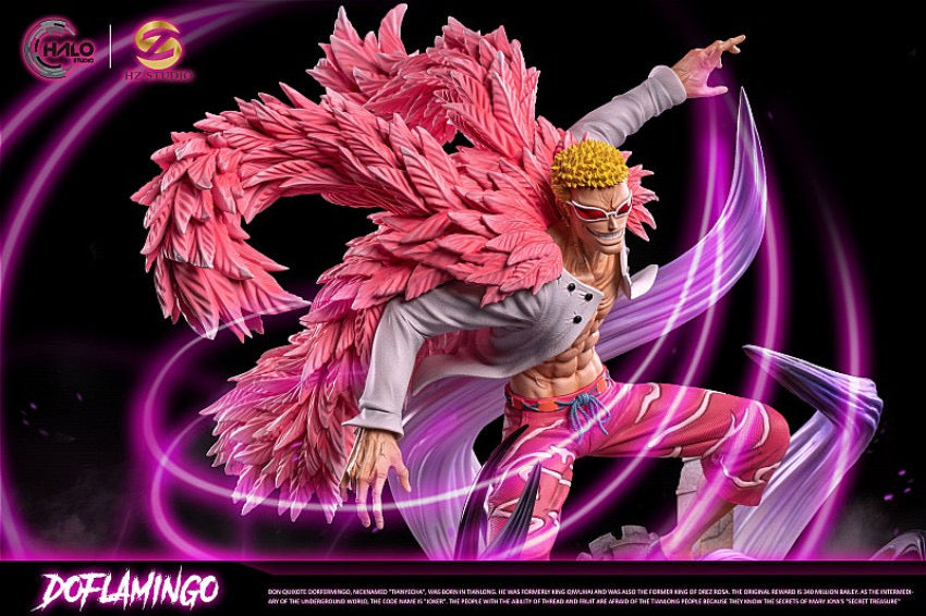 One Piece - HZ Studios X Halo Studios - One Piece Shichibukai Doflamingo - DaWeebStop