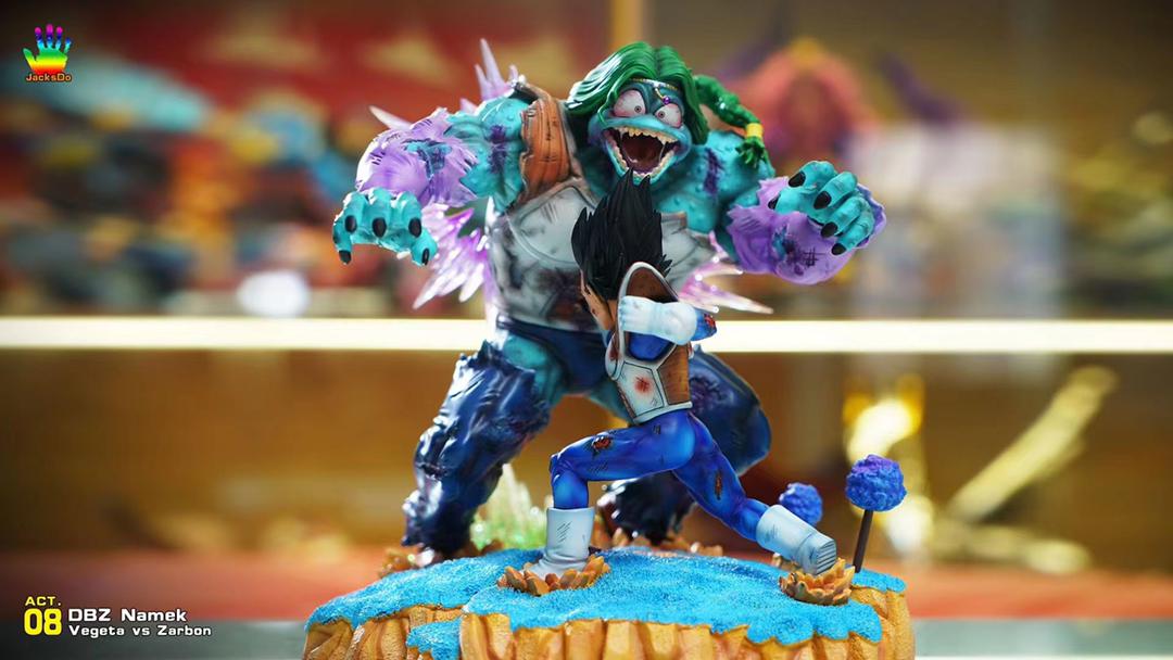 Dragon Ball - JacksDo Studio Dragon Ball DBZ Namek Saga Act.08 Vegeta vs Zarbon - DaWeebStop