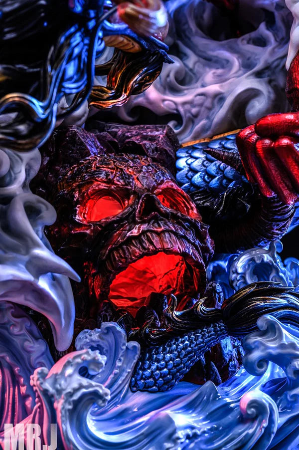 One Piece - MR.J Studio One Piece Gear 4 Luffy Vs Dragon Form Kaido