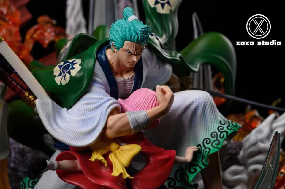 One Piece - XOXO Studios Zoro & Sanji & Toko - DaWeebStop