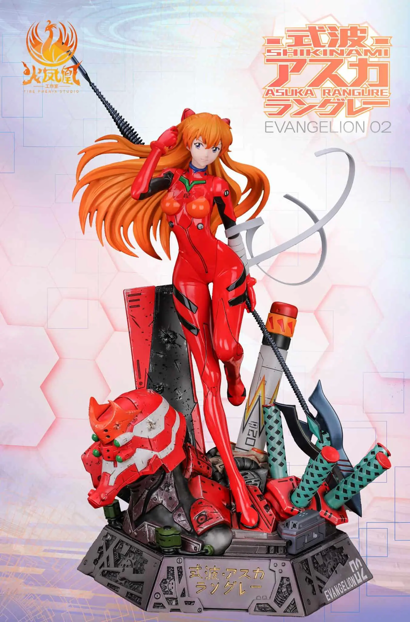 Evangelion - FIRE PHENIX STUDIO Asuka Langley - DaWeebStop